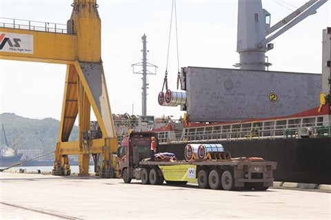 Le port de Nghi Son favorise l’import-export grâce à sa nouvelle ligne de fret ảnh 1 Le port de Nghi Son favorise l’import-export grâce à sa nouvelle ligne de fret ảnh 1
