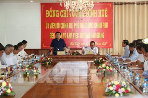 Hâu Giang devrait devenir une province développée dans les cinq années à venir ảnh 1 Hâu Giang devrait devenir une province développée dans les cinq années à venir ảnh 1