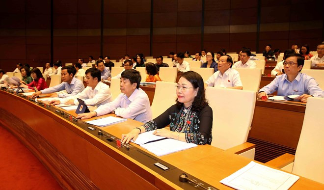 7e session de la XIVe législature de l’AN : approbation de plusieurs lois révisées ảnh 1 7e session de la XIVe législature de l’AN : approbation de plusieurs lois révisées ảnh 1