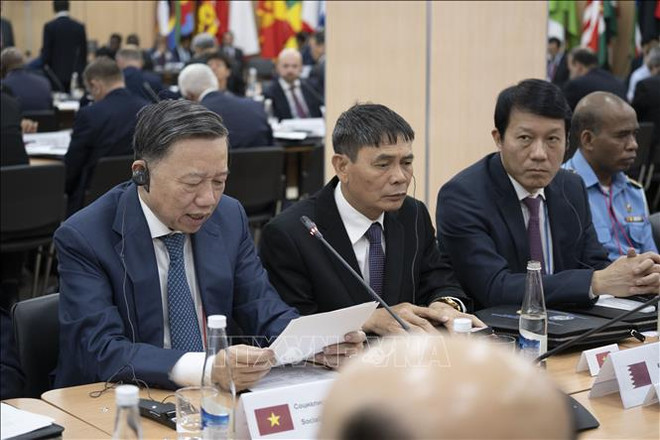Le Vietnam à la conférence des dirigeants en charge de la sécurité en Russie ảnh 1 Le Vietnam à la conférence des dirigeants en charge de la sécurité en Russie ảnh 1