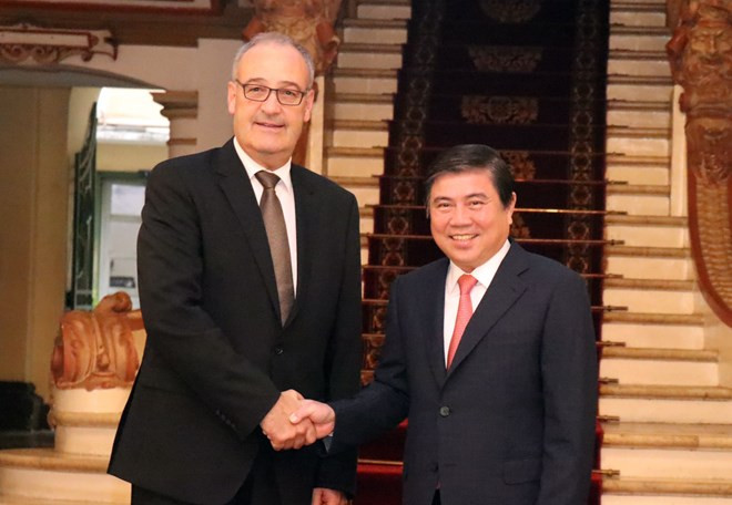 Ho Chi Minh-Ville renforce sa coopération avec la Suisse ảnh 1 Ho Chi Minh-Ville renforce sa coopération avec la Suisse ảnh 1