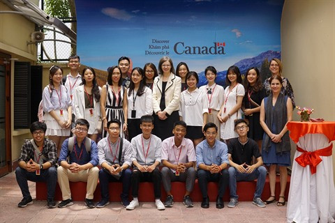 Rencontre des boursiers du gouvernement canadien de 2019 ảnh 1 Rencontre des boursiers du gouvernement canadien de 2019 ảnh 1