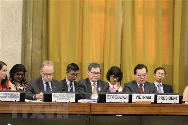 Le Vietnam promeut les discussions sur le désarmement ảnh 1 Le Vietnam promeut les discussions sur le désarmement ảnh 1