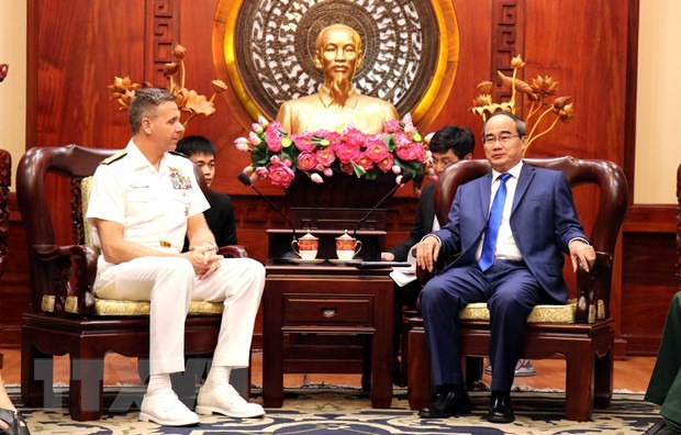 Le chef du commandement américain pour l’Indo-Pacifique à Ho Chi Minh-Ville ảnh 1 Le chef du commandement américain pour l’Indo-Pacifique à Ho Chi Minh-Ville ảnh 1