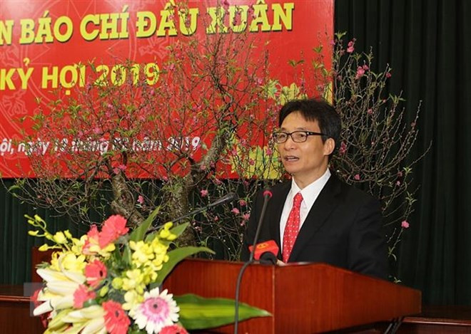 Vice-Premier ministre Vu Duc Dam: les activités journalistiques ont été plus professionnelles ảnh 1 Vice-Premier ministre Vu Duc Dam: les activités journalistiques ont été plus professionnelles ảnh 1