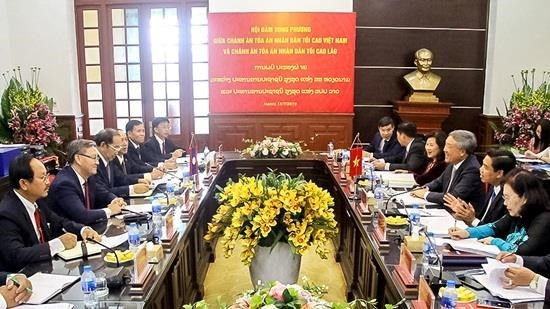 Le Vietnam et le Laos renforcent leurs liens en matière judiciaire ảnh 1 Le Vietnam et le Laos renforcent leurs liens en matière judiciaire ảnh 1