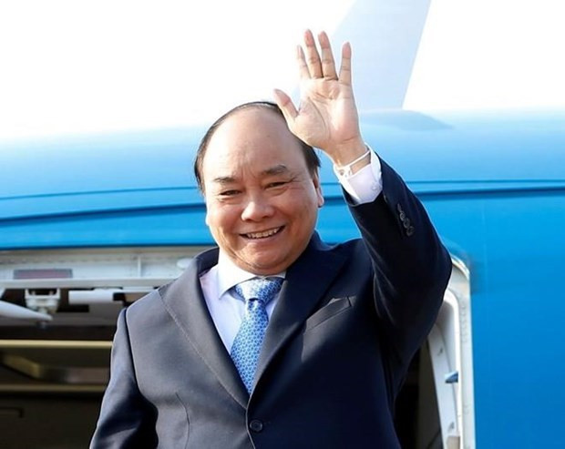 Le PM Nguyen Xuan Phuc part pour participer au 2e Forum de "la Ceinture et la Route" en Chine ảnh 1 Le PM Nguyen Xuan Phuc part pour participer au 2e Forum de "la Ceinture et la Route" en Chine ảnh 1