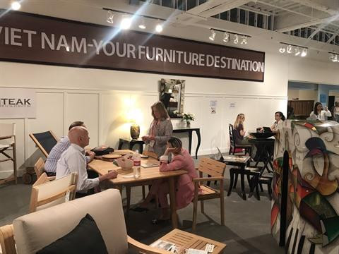 Mobilier: un stand vietnamien impressionnant au Las Vegas Market 2019 ảnh 1 Mobilier: un stand vietnamien impressionnant au Las Vegas Market 2019 ảnh 1