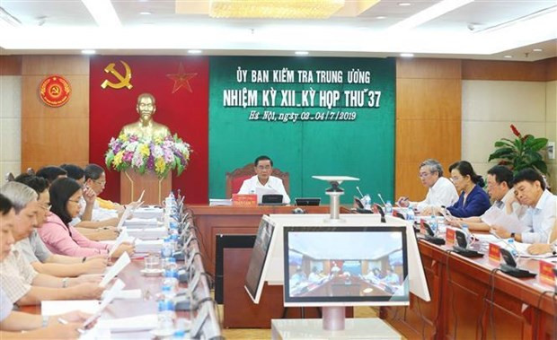 La Commission du contrôle du Comité central du Parti tient sa 37e réunion ảnh 1 La Commission du contrôle du Comité central du Parti tient sa 37e réunion ảnh 1