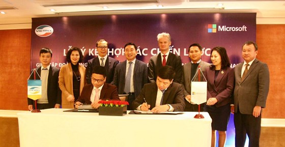 Viettel et Microsoft coopèrent pour promouvoir la transformation numérique au Vietnam ảnh 1 Viettel et Microsoft coopèrent pour promouvoir la transformation numérique au Vietnam ảnh 1