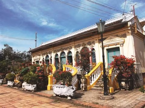 Cân Tho: L’ancienne maison de Binh Thuy, destination de choix des touristes ảnh 1