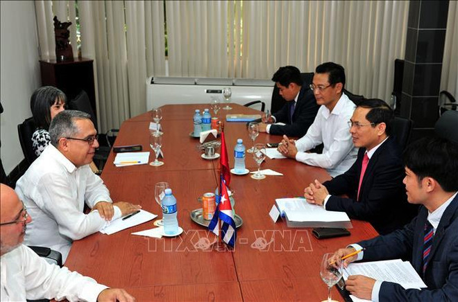 Vietnam-Cuba : 5e consultation politique entre les ministères des Affaires étrangères ảnh 1 Vietnam-Cuba : 5e consultation politique entre les ministères des Affaires étrangères ảnh 1