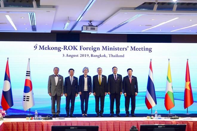 Les ministres des AE du Mékong et de la R. de Corée se réunissent à Bangkok ảnh 1 Les ministres des AE du Mékong et de la R. de Corée se réunissent à Bangkok ảnh 1