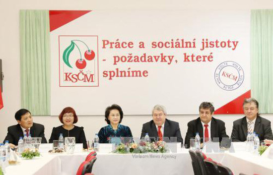 Le Vietnam plaide pour les relations entre le PCV et le Parti communiste tchèque ảnh 1