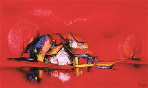 Cinq œuvres d’art vietnamiennes s'envolent aux premières enchères à Hanoi ảnh 3