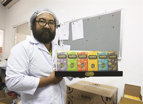 Des fèves aux tablettes, les faiseurs du chocolat de luxe au Vietnam ảnh 2 Des fèves aux tablettes, les faiseurs du chocolat de luxe au Vietnam ảnh 2