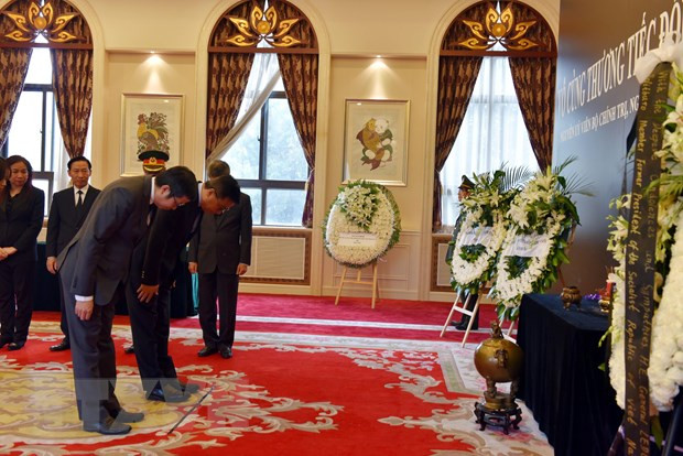 Hommage à l’ancien président Lê Duc Anh en Chine, au Myanmar et aux Pays-Bas ảnh 1 Hommage à l’ancien président Lê Duc Anh en Chine, au Myanmar et aux Pays-Bas ảnh 1