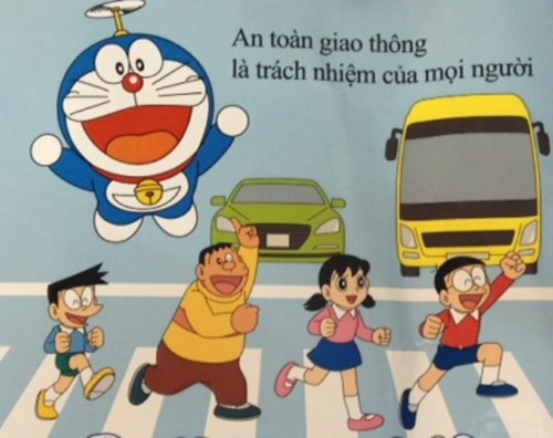 Doraemon et la sécurité routière au Vietnam ảnh 1 Doraemon et la sécurité routière au Vietnam ảnh 1