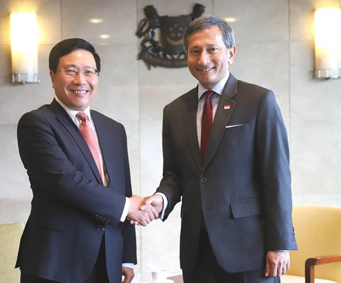 Le partenariat stratégique Vietnam - Singapour connaît un développement heureux ảnh 1 Le partenariat stratégique Vietnam - Singapour connaît un développement heureux ảnh 1