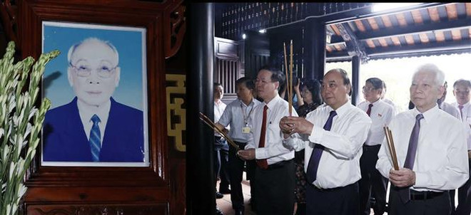 Le président Nguyên Xuân Phuc rend hommage au feu président du Conseil d’Etat Vo Chi Công ảnh 1 Le président Nguyên Xuân Phuc rend hommage au feu président du Conseil d’Etat Vo Chi Công ảnh 1