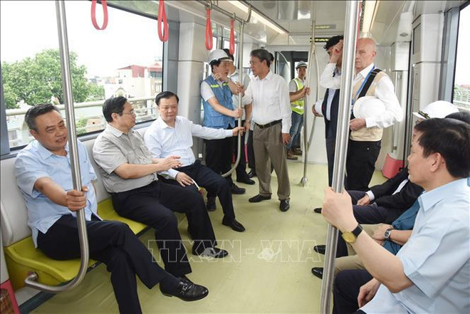 Le PM Pham Minh Chinh demande d’accélérer l'avancement de la section Nhon-gare de Hanoï ảnh 2 Le PM Pham Minh Chinh demande d’accélérer l'avancement de la section Nhon-gare de Hanoï ảnh 2