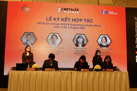 Hô Chi Minh-Ville : Salon METALEX Vietnam 2022 et Salon de l’industrie auxiliaire 2022 en octobre prochain ảnh 2 Hô Chi Minh-Ville : Salon METALEX Vietnam 2022 et Salon de l’industrie auxiliaire 2022 en octobre prochain ảnh 2