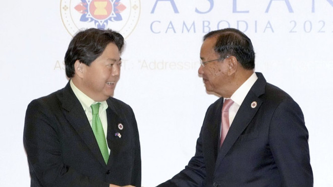 Le Japon et le Cambodge conviennent de renforcer leur coopération en matière de sécurité ảnh 1 Le Japon et le Cambodge conviennent de renforcer leur coopération en matière de sécurité ảnh 1