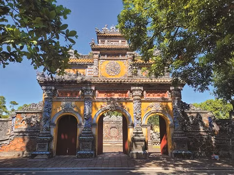 Le palais Truong Sanh, perle de la Citadelle de Huê ảnh 1 Le palais Truong Sanh, perle de la Citadelle de Huê ảnh 1