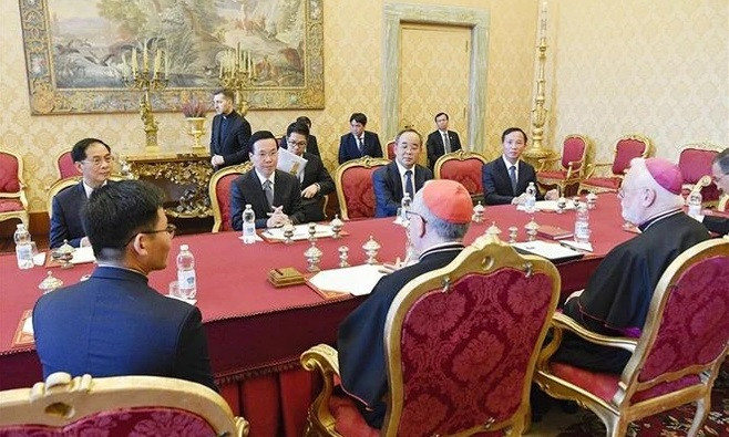 Moment important dans les relations diplomatiques entre le Vietnam et le Vatican, selon un responsable vietnamien ảnh 2 Moment important dans les relations diplomatiques entre le Vietnam et le Vatican, selon un responsable vietnamien ảnh 2