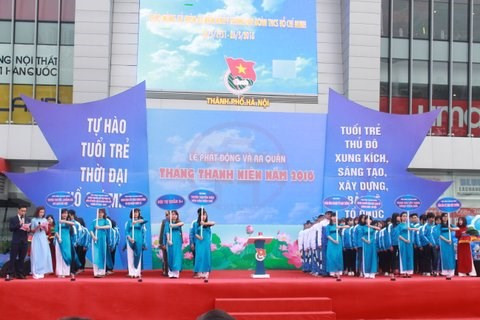 Lancement du Mois pour les jeunes de 2016 ảnh 1 Lancement du Mois pour les jeunes de 2016 ảnh 1