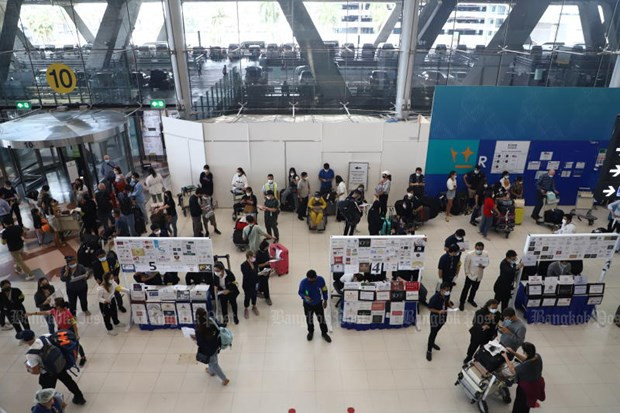 L'aéroport thaïlandais de Suvarnabhumi enregistre une croissance des arrivées d'étrangers ảnh 1 L'aéroport thaïlandais de Suvarnabhumi enregistre une croissance des arrivées d'étrangers ảnh 1