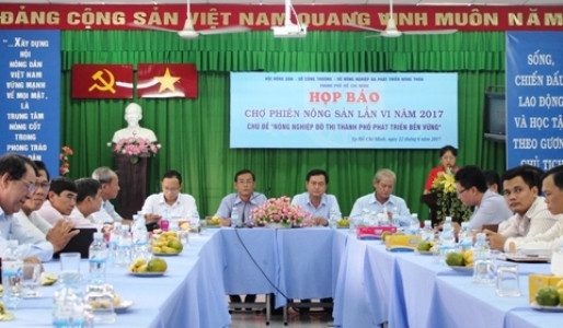 Hô Chi Minh-Ville : 160 stands à la 6e Foire des produits agricoles ảnh 1