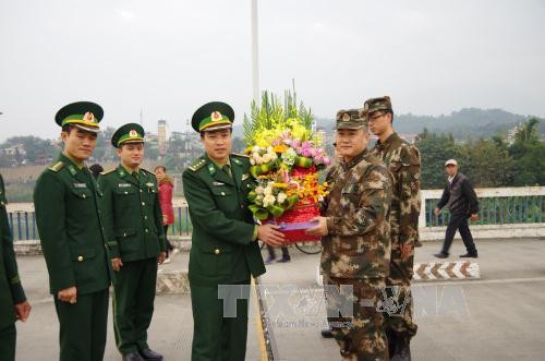 Vietnam et Chine effectuent une patrouille commune sur le fleuve Rouge ảnh 1 Vietnam et Chine effectuent une patrouille commune sur le fleuve Rouge ảnh 1