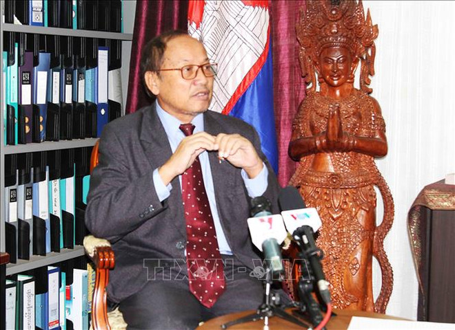 Le Cambodge affirme le développement de ses relations avec le Vietnam ảnh 1 Le Cambodge affirme le développement de ses relations avec le Vietnam ảnh 1