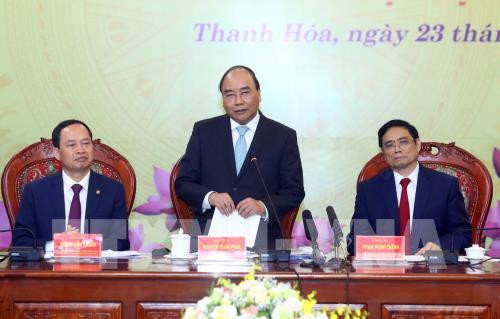 Le PM appelle Thanh Hoa à mieux exploiter ses atouts ảnh 1 Le PM appelle Thanh Hoa à mieux exploiter ses atouts ảnh 1