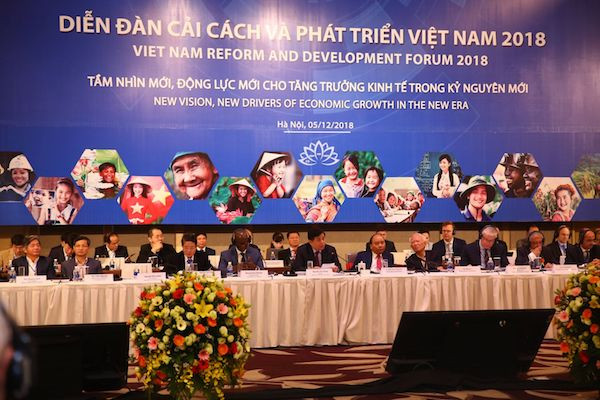 Le Forum de réforme et de développement du Vietnam à Hanoï ảnh 1 Le Forum de réforme et de développement du Vietnam à Hanoï ảnh 1