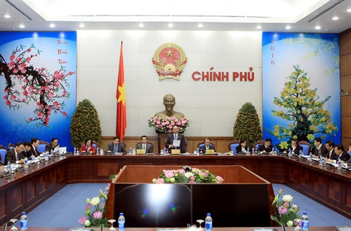 Le vice-Premier ministre Nguyên Xuân Phuc réitère les objectifs pour 2016 ảnh 2 Le vice-Premier ministre Nguyên Xuân Phuc réitère les objectifs pour 2016 ảnh 2