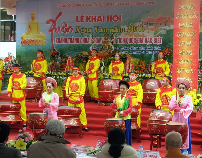 Ouverture de la fête printanière Ngoa Vân et inauguration de la pagode éponyme ảnh 1 Ouverture de la fête printanière Ngoa Vân et inauguration de la pagode éponyme ảnh 1