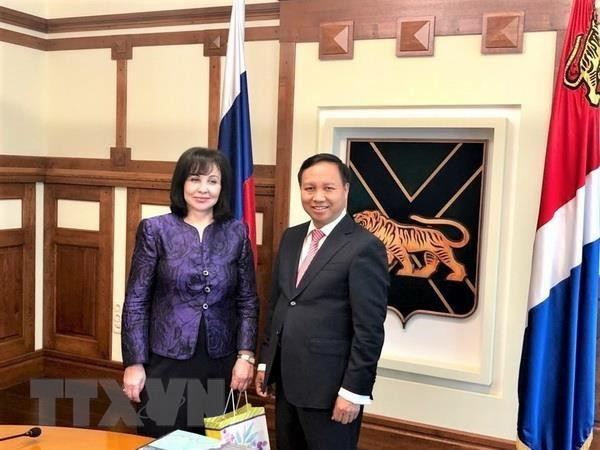Le Vietnam et la province russe de Primorye renforcent leur coopération économique ảnh 1 Le Vietnam et la province russe de Primorye renforcent leur coopération économique ảnh 1