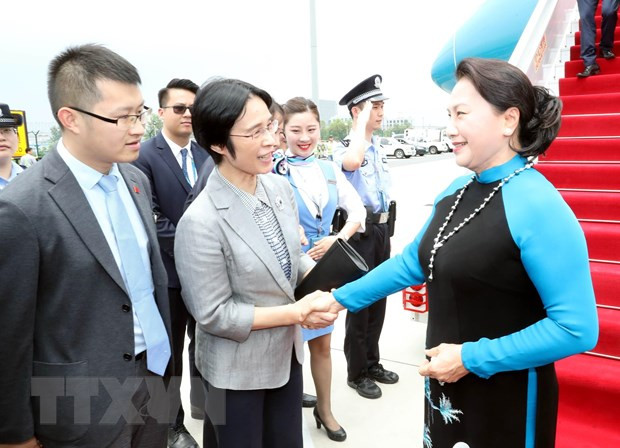 La présidente de l’AN entame sa visite officielle en Chine ảnh 1 La présidente de l’AN entame sa visite officielle en Chine ảnh 1