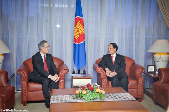 L'ambassadeur japonais à l'ASEAN s'engage à booster les relations bilatérales ảnh 1 L'ambassadeur japonais à l'ASEAN s'engage à booster les relations bilatérales ảnh 1