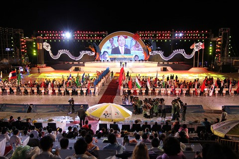 Jeux asiatiques de plage, une performance en trompe-l’œil ảnh 1