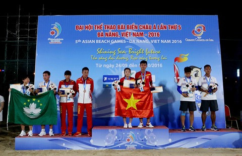 Jeux asiatiques de plage, une performance en trompe-l’œil ảnh 2