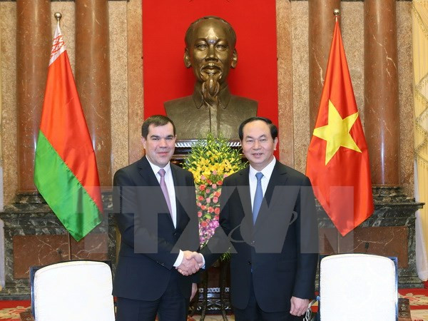 Le Vietnam et la Biélorussie souhaitent renforcer leur coopération intégrale ảnh 1 Le Vietnam et la Biélorussie souhaitent renforcer leur coopération intégrale ảnh 1