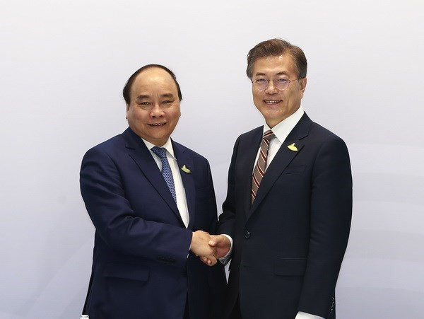 Le PM vietnamien rencontre les dirigeants de R. de Corée et d’Australie à Hambourg ảnh 1 Le PM vietnamien rencontre les dirigeants de R. de Corée et d’Australie à Hambourg ảnh 1