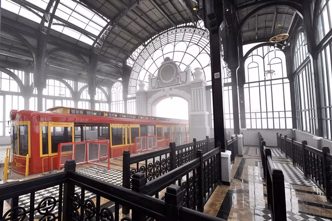À la découverte de la ville de Sa Pa en funiculaire ảnh 2 À la découverte de la ville de Sa Pa en funiculaire ảnh 2