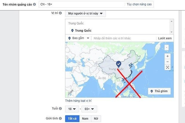 Le PM demande de superviser de près la carte erronée de Facebook ảnh 1