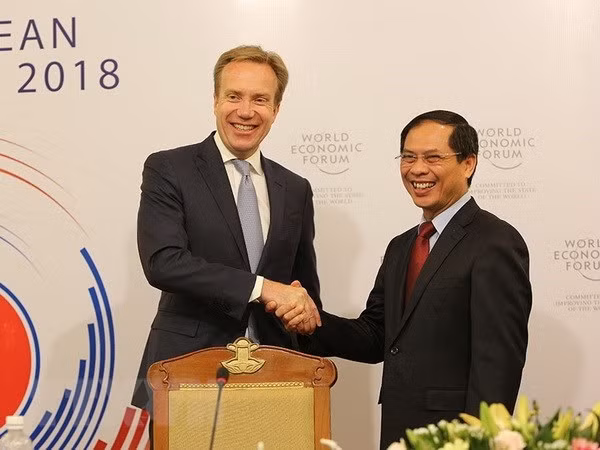 Réunion du Comité d’organisation du WEF sur l’ASEAN 2018 ảnh 1