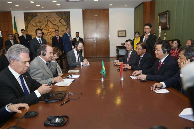Le Vietnam et le Brésil dynamisent leur partenariat intégral ảnh 2 Le Vietnam et le Brésil dynamisent leur partenariat intégral ảnh 2