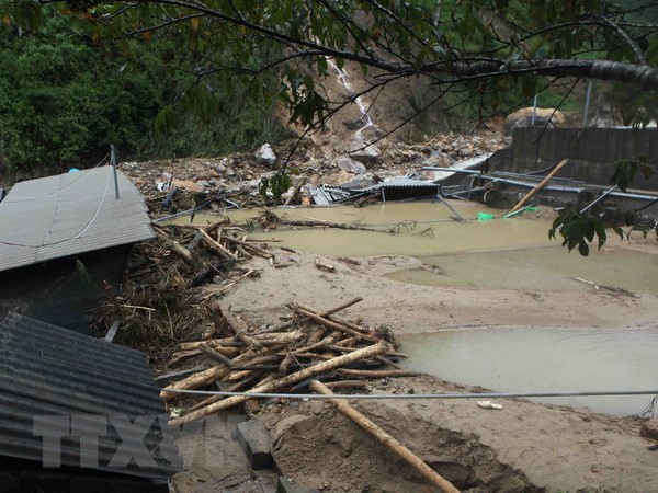 Message de sympathie au Vietnam suite aux crues ảnh 1 Message de sympathie au Vietnam suite aux crues ảnh 1